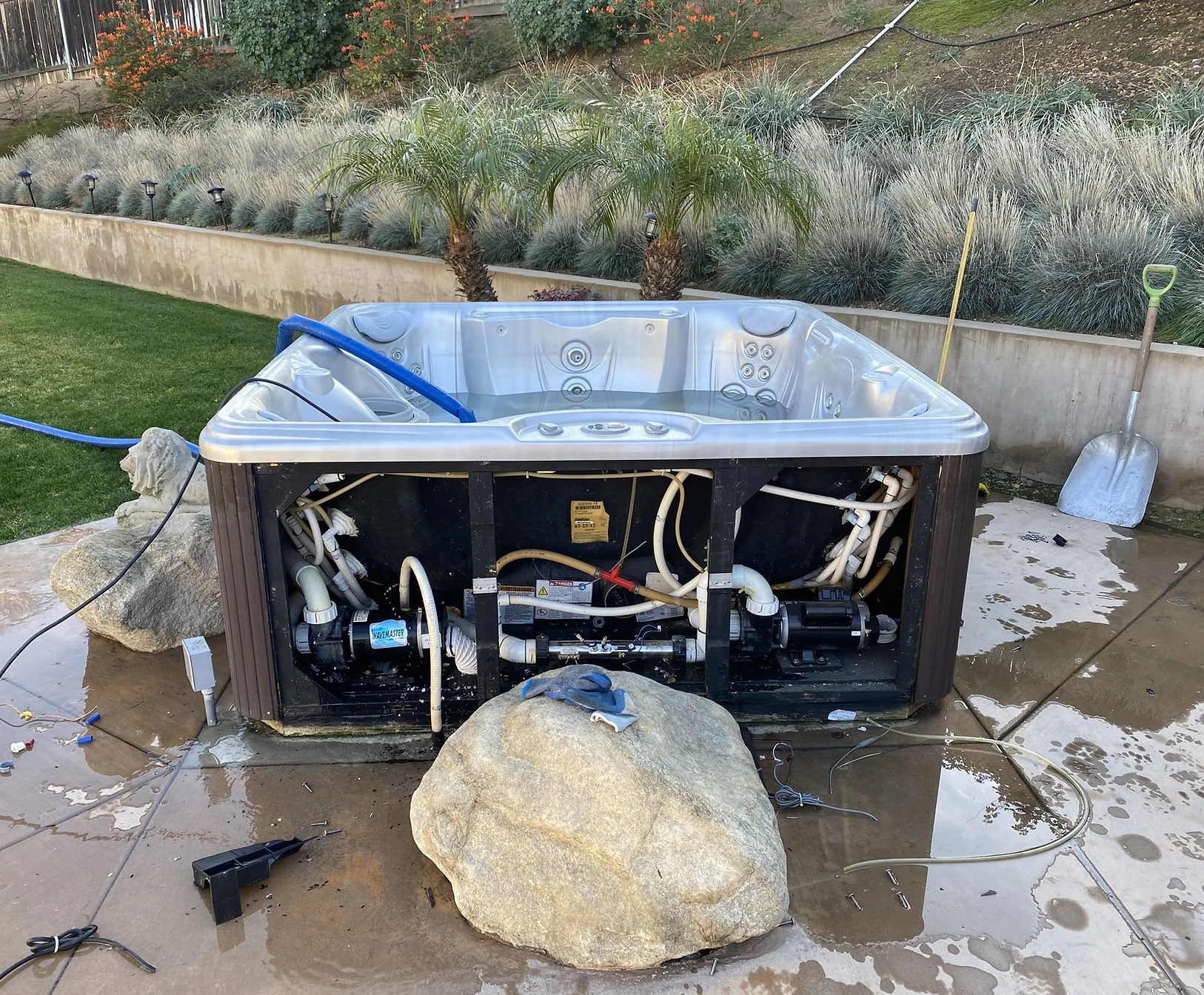 Corona del Mar Hot Tub Removal